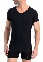 Afbeelding in Gallery-weergave laden, NOSHIRT lite - regular V - zwart