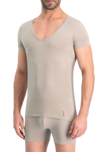 Afbeelding in Gallery-weergave laden, NOSHIRT nature - deep V - invisible khaki
